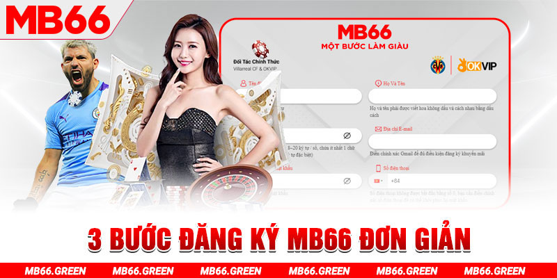 3 bước đăng ký MB66 đơn giản