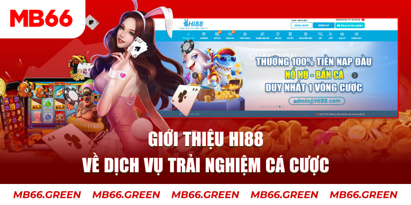 Giới thiệu Hi88 về dịch vụ trải nghiệm cá cược